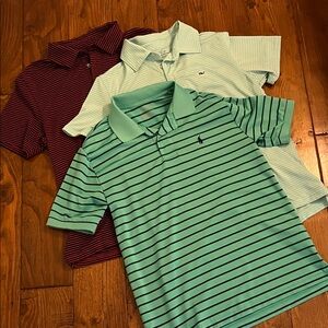 Vineyard Vines and Polo Polo Set - Maroon, Mint, Aqua